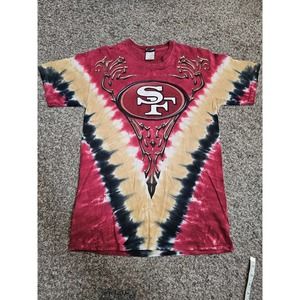 San Francisco 49ers Tie-Dye Tee Men’s M Double Sided
